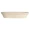 Hello Honey® 13.75" Chic White Oval Rattan Tray
